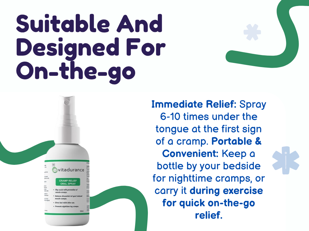 Vitadurance - Cramp Spray (50ml)