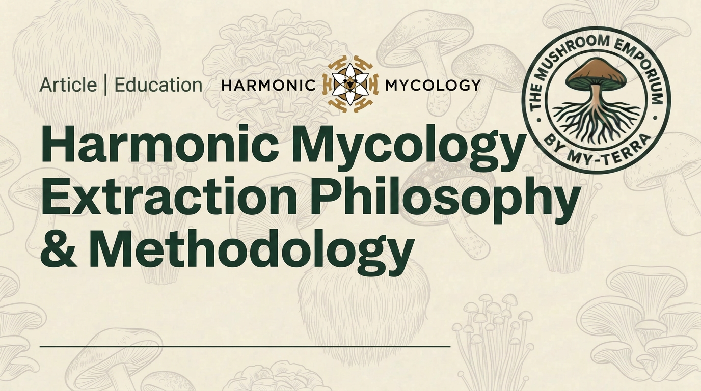Harmonic Mycology Extraction Philosophy & Methodology