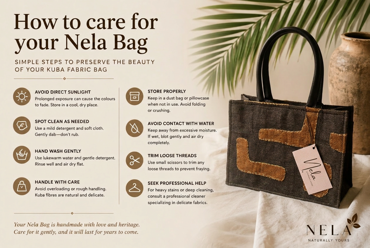 How to Care for Your Nela Kuba Bag