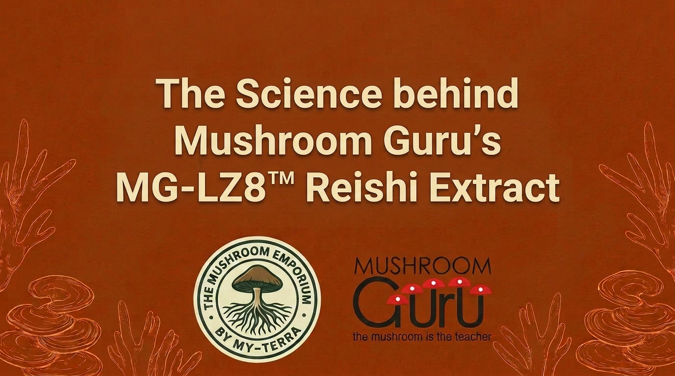 The Science behind Mushroom Guru's MG-LZ8™ Reishi Extract