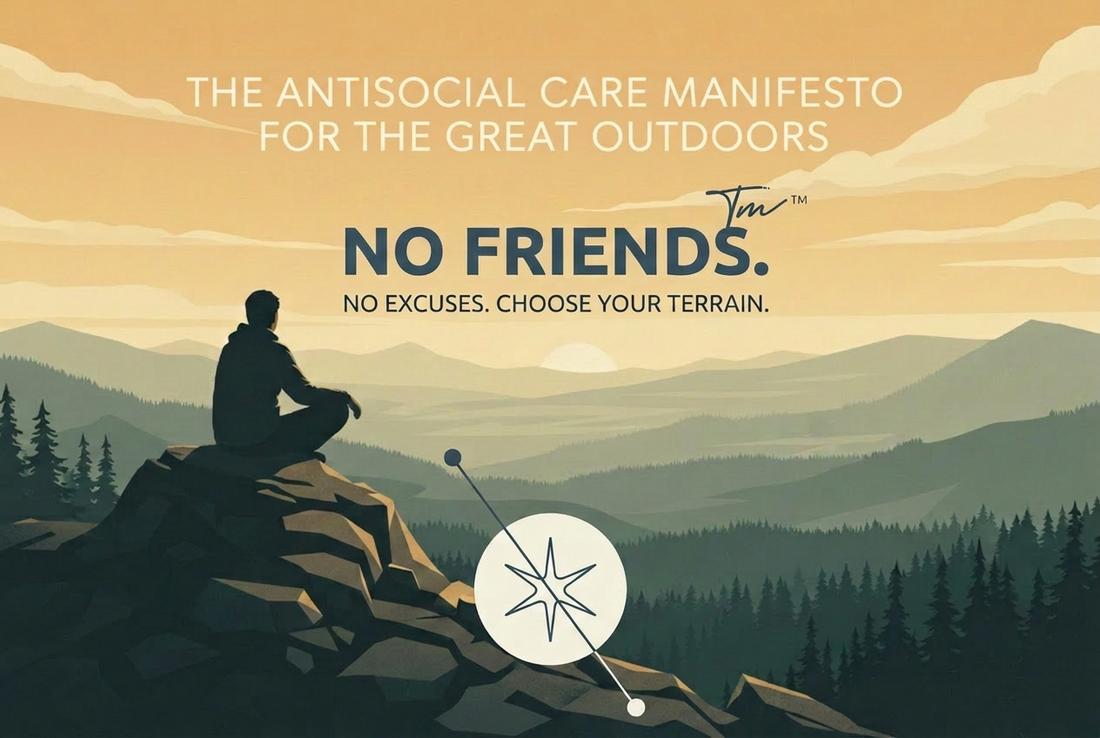No Friends: The Antisocial Care Manifesto for the Great Outdoors