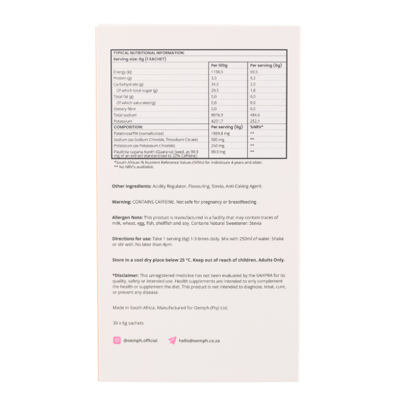 Oemph Energy (Caffeinated)