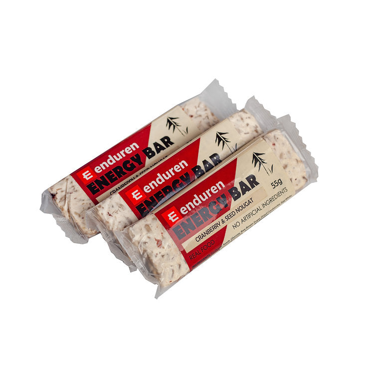 Enduren - Energy Bar - Cranberry & Seed Nougat