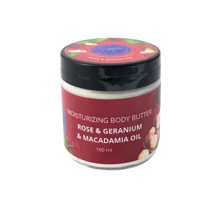 Rose and Geranium with Macadamia Body Butter
