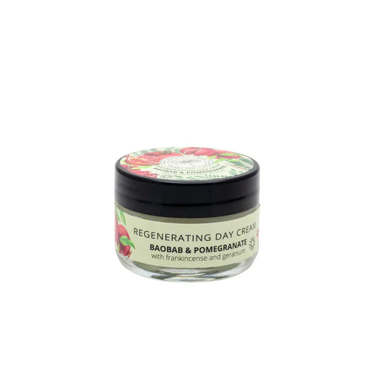 Regenerating Day Cream - Baobab and Pomegranate (50ml)