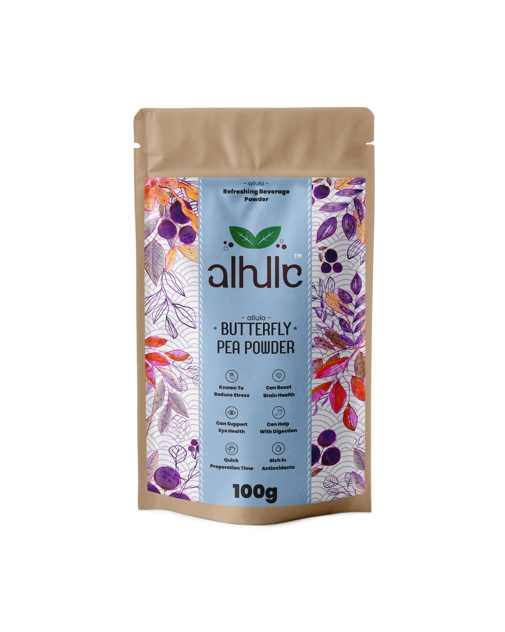 Allulo - Organic Butterfly Pea Powder - Blue Matcha
