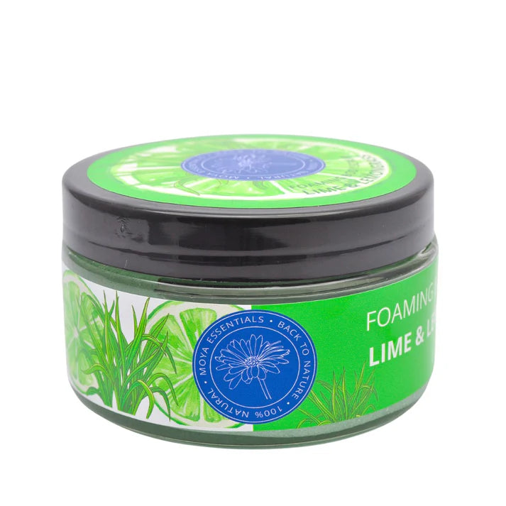 Foaming Body Scrub – Lime & Lemongrass 200ml