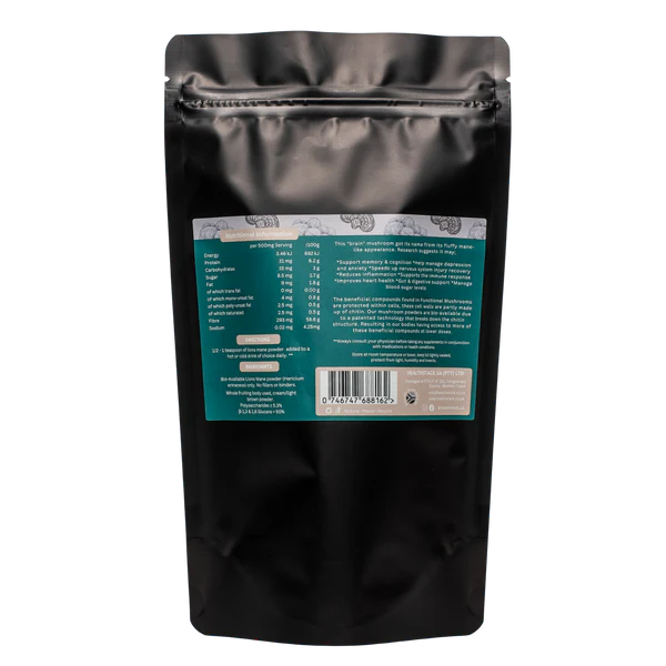 Health Stack - Lion’s Mane Pure Mushroom Powder (100g)