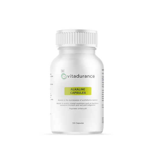 Vitadurance - Alkaline Capsules - (120 Capsules)