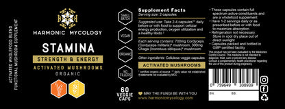 Stamina - Harmonic Mycology Capsule Blend