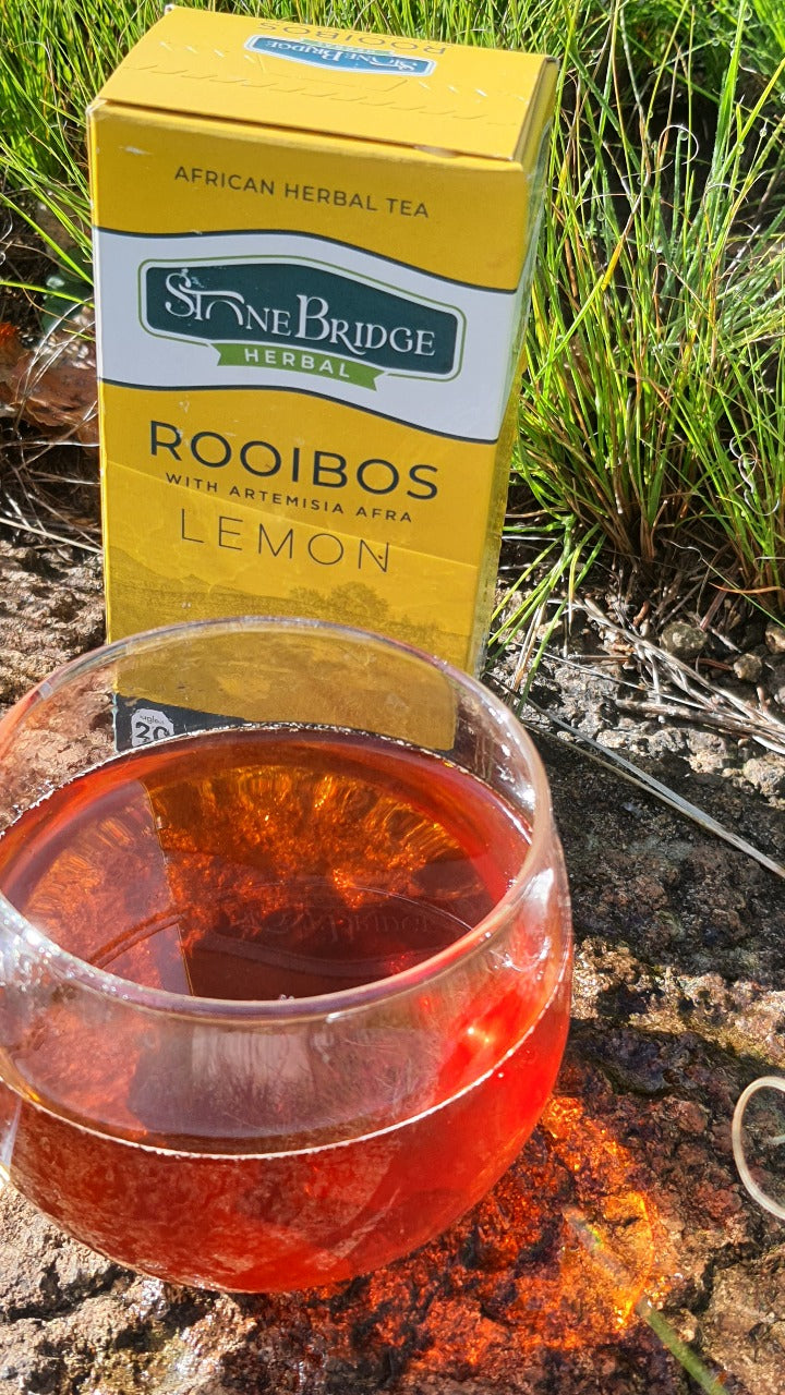 Stone Bridge Herbal Rooibos with Artemisia Afra: Lemon