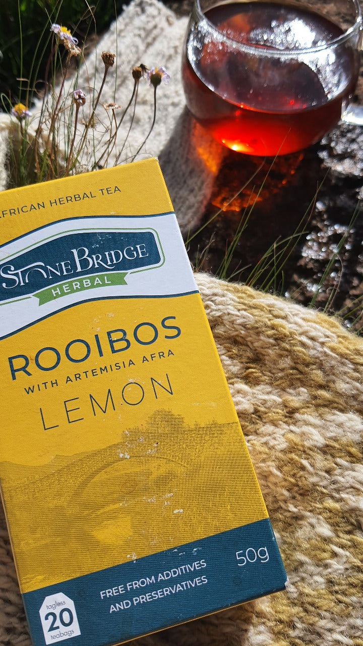 Stone Bridge Herbal Rooibos with Artemisia Afra: Lemon