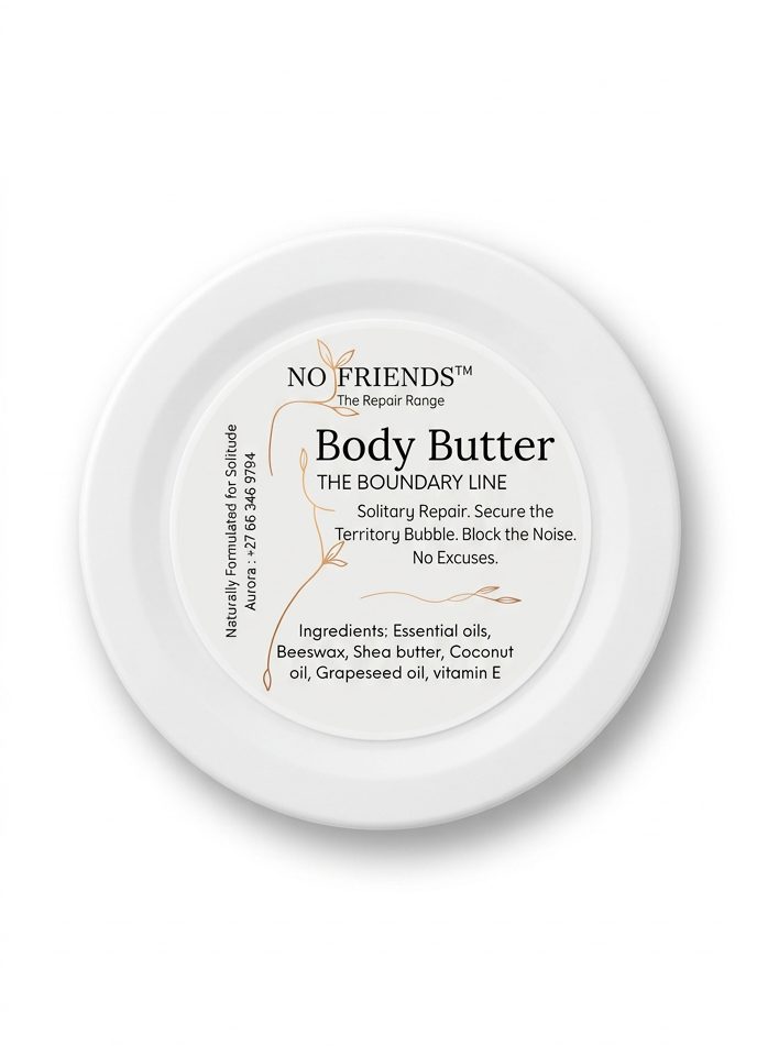 No Friends. Body Butter - The Boundary Line